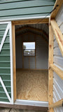 10 x 10 Barn Style Storage w/ Double Doors and Window