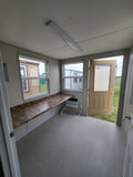 08 x 12  "Building/Guardhouse" Fully Lined with Electrical