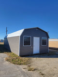 16x30 Dark Grey Classic Barn/House Shell *ON SALE*