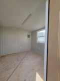 10 x 10 Lined Deluxe Office Dark Grey and Tan