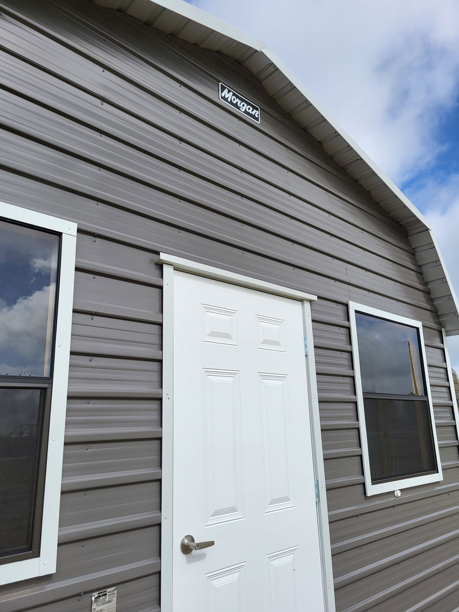 16 x 30 Steel Unlined "Barndominium" Buildings