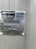 08 x 10 "Tiny Building/Guardhouse" Light Grey & White Steel