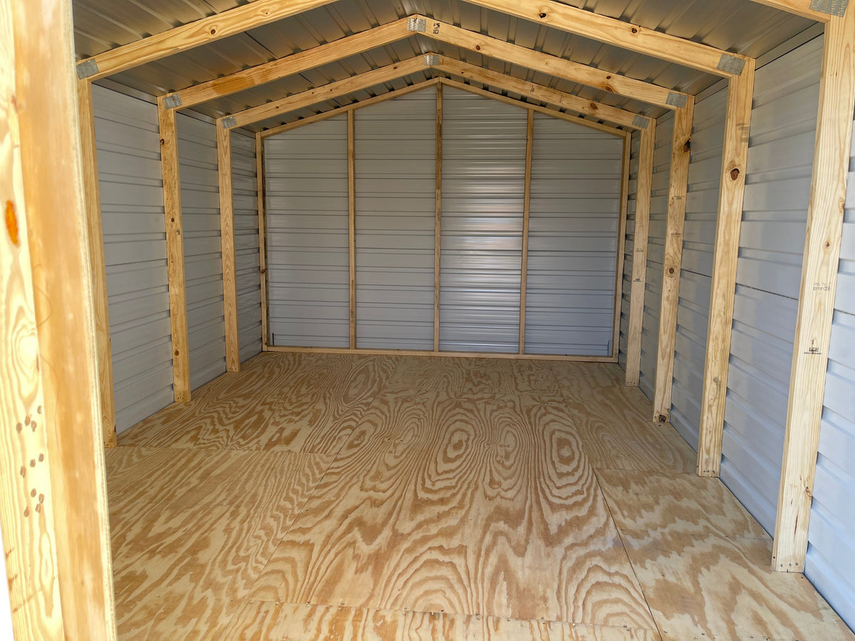 10x16 Peak Green building Buildings