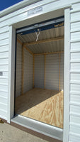 08 x 08 Slant Roof Storage w/ Rollup Door