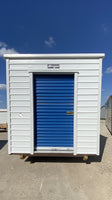 08 x 08 Slant Roof Storage w/ Rollup Door