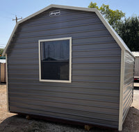 12 x 12 Barn Storage w/ Double Doors and Window