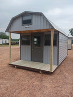 10 x 20 Porch Barn w/ Work Bench and Loft