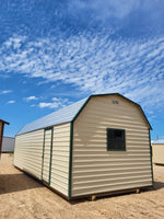 12 x 32 Garage w/ Shelves, Window and Roll Up Door