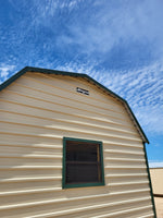 12 x 32 Garage w/ Shelves, Window and Roll Up Door