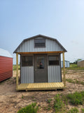 10 x 20 Barn w/ Porch, Loft, Workbench and More!