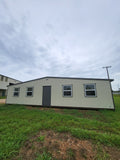 14 x 40 Insulated with Electrical Deluxe  Almond & Dark Grey Building - H205330