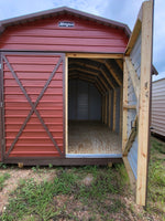 12 x 20 Classic Barn in Red w/ Double Doors