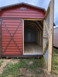 12 x 20 Classic Barn in Red w/ Double Doors