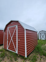 10 x 10 Classic Barn, Red with White Trim