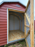 10 x 10 Classic Barn, Red with White Trim