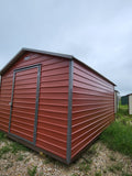 12 x 16 Classic Barn in Red w/ Window