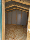 10 x 12 Peak Roof Storage w/ Double Doors