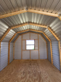 12 x 16 Classic Double Door Steel Barn - H205367