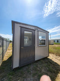 08 x 10 Light Grey & Dark Grey Steel Guard House