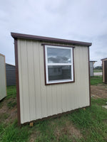 08 x 08 Guard House in Almond & Brown