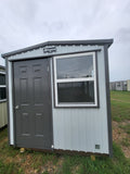 08 x 12 Lined Deluxe Steel Building