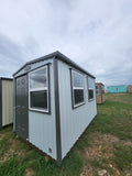 08 x 12 Lined Deluxe Steel Building