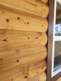 14 x 20 Log Cabin with Covered Front Porch