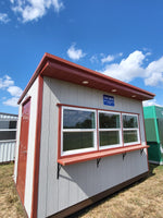 08 x 12 Custom Morgan "Ticket Booth" and Slanted Roof