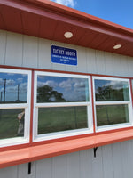 08 x 12 Custom Morgan "Ticket Booth" and Slanted Roof