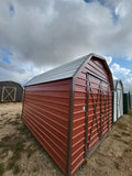 10x12 Red Morgan Barn with Double Doors