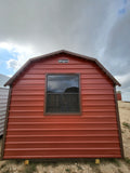 10x12 Red Morgan Barn with Double Doors