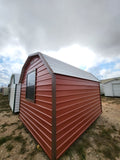 10x12 Red Morgan Barn with Double Doors