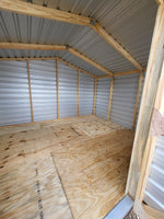 10 x 12 Steel Shed with Center Door and Window