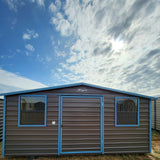 10x16 Deluxe Storage Shed with Two Windows