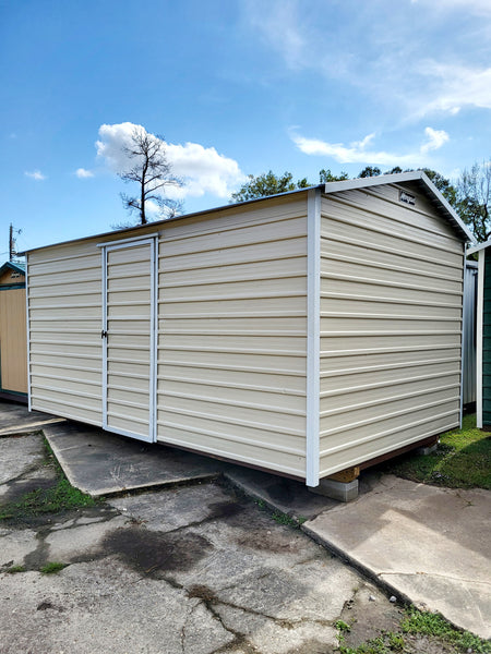 10 x 16 Peak Roof Storage (Door on Long Side)