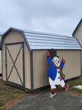 08 x 12 Barn Smart Panel Wood & HOA Approved!