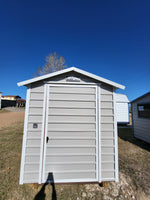 06 x 08 Steel Storage Shed with Window *Shiner Lot* 25% OFF!