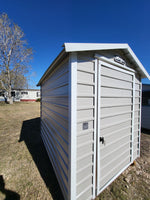 06 x 08 Steel Storage Shed with Window *Shiner Lot* 25% OFF!