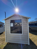 06 x 08 Steel Storage Shed with Window *Shiner Lot* 25% OFF!