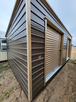 12 x 20 *Double Garage* with Connecting Roll Up Doors