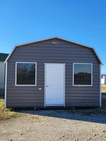 16 x 30 Deluxe Barn with Front Door and Windows