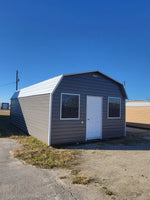 16 x 30 Deluxe Barn with Front Door and Windows