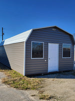 16 x 30 Deluxe Barn with Front Door and Windows