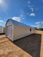 12 x 40 "Extra Large" Classic Steel Barn/Garage with Side Door