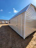 12 x 40 "Extra Large" Classic Steel Barn/Garage with Side Door