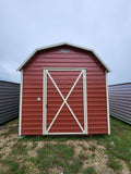 10 x 16 Classic Morgan Barn in Red with Single Door