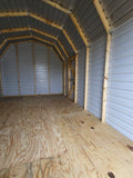 12 x 20 Morgan Steel Barn with Double Doors and Side Single Door