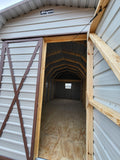 10 x 24 Morgan Barn with Double Doors, Loft, Window, and Side Door