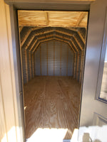 12 x 20 Barn w/ Porch with Loft and Windows