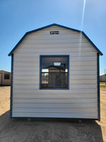 10 x 20 Barn w/ Porch, Loft, Shelves and Back Window